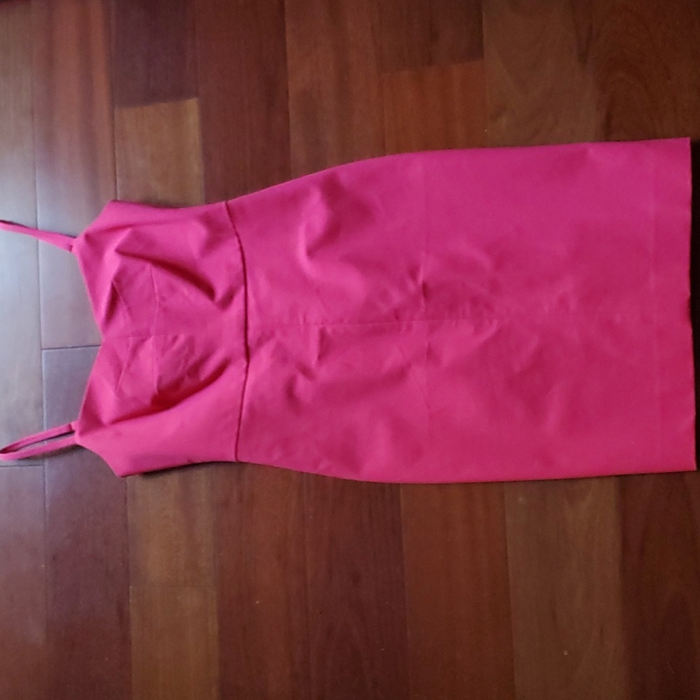 Banana Republic hot pink summer dress